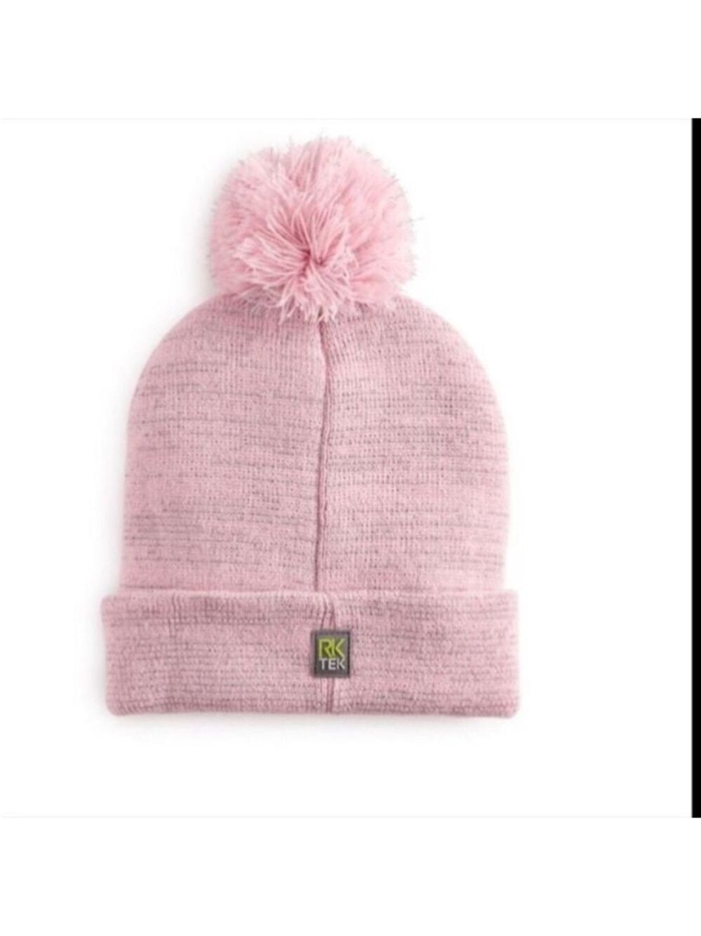 Igloos RK Tek Woman’s reflective Pom hat one size fits most pale orchid